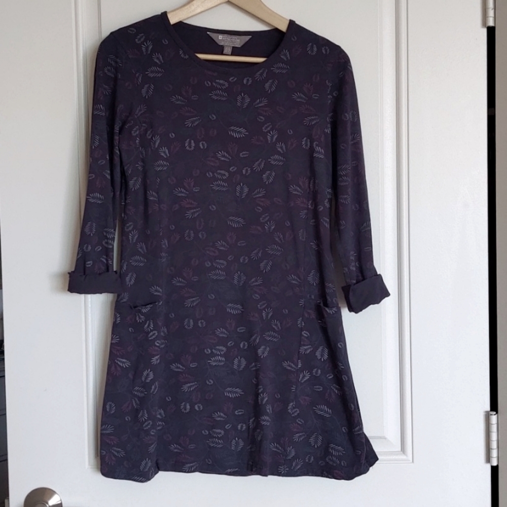 Long sleeve mini dress